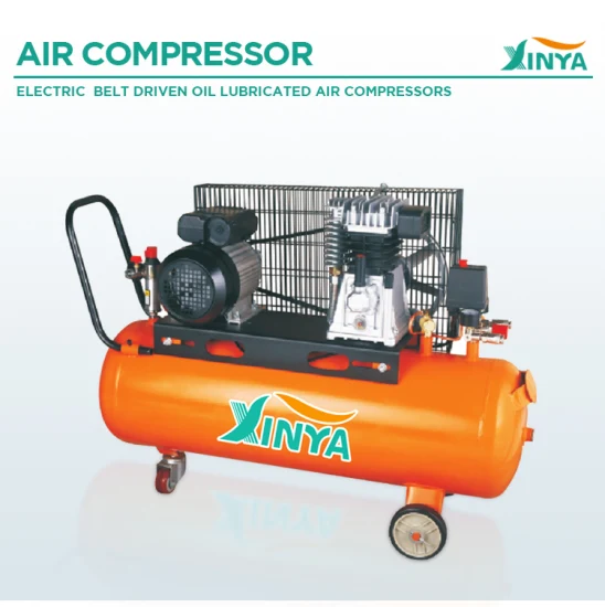 Xinya H riemengetriebener, öleingespritzter Luftkompressor-Luftkolbenkompressor-Pumpenkopf